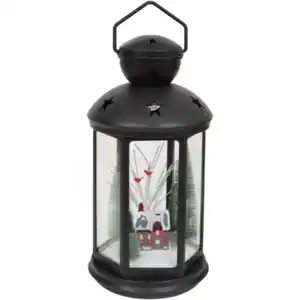 Weihnachtslaterne mit Beleuchtung