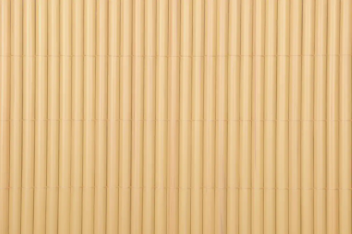 Bild 1 von Sichtschutz ca. 1000x90 cm PVC Bambus, Hellbraun