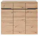 Bild 1 von Kommode Memphis in Eiche/Graphit, Graphitfarben, Eiche Artisan