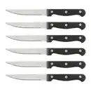 Bild 1 von Steakmesserset Forsti Schwarz/Silber, 6 tlg.