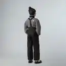 Bild 4 von TEEN SNOWQUEST SUSPENDER PANT Kinder - Regenhose