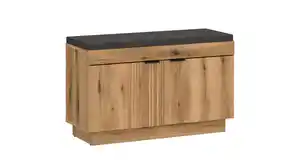 Garderobenbank Coast Evoke Eiche 88 cm Schuhbank - DELAMAR