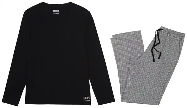 Bild 3 von LOOKS Herren-Pyjama, 2-teilig