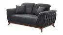 Bild 1 von Einzelsofa 2-Sitzer anthrazit 181 cm - ALBERTO