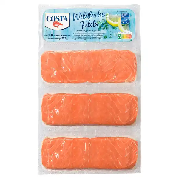 Bild 1 von COSTA Wildlachsfilets