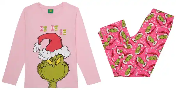 Bild 3 von Kinder-Pyjama »The Grinch«, 2-teilig