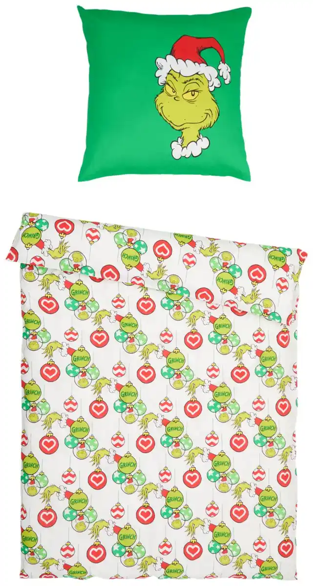 Bild 3 von Bettwäsche-Set »The Grinch«, 2-teilig