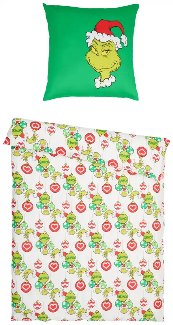 Bild 3 von Bettwäsche-Set »The Grinch«, 2-teilig
