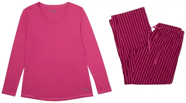 Bild 2 von LOOKS Damen-Pyjama, 2-teilig