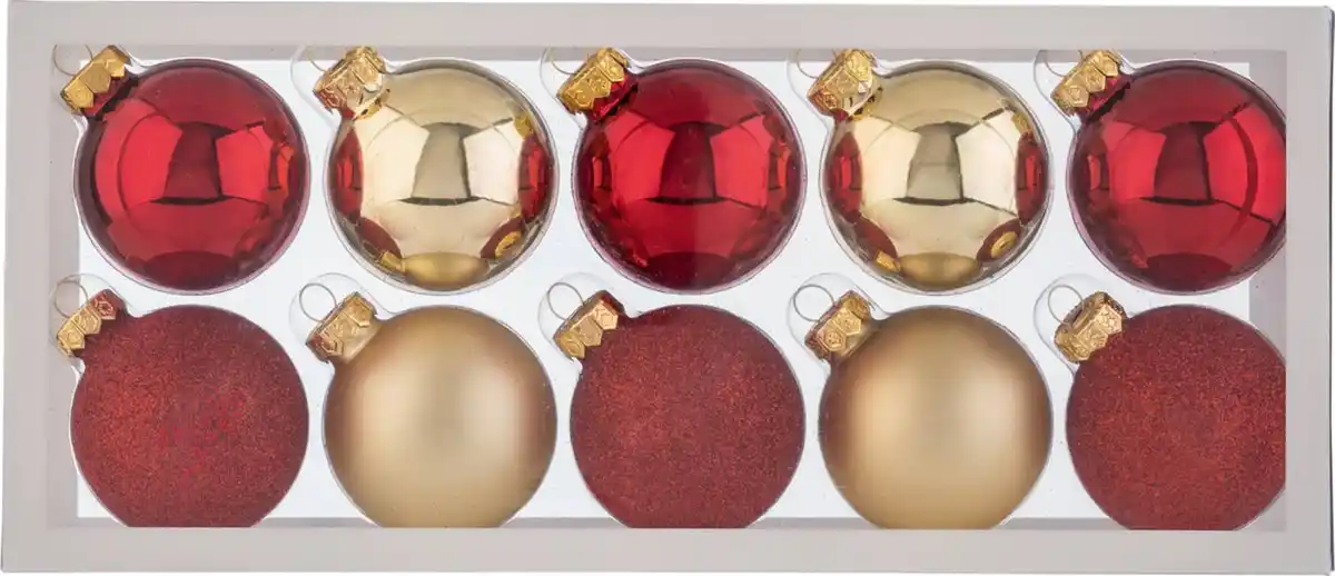 Bild 4 von LIV&BO® Weihnachtsbaumkugeln, 10-St.-Packg.