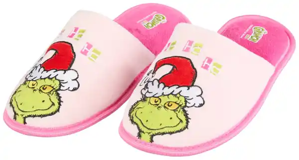 Bild 2 von Damen-Hausschuhe »The Grinch«, Paar