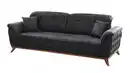Bild 1 von Einzelsofa 3-Sitzer anthrazit 257 cm - ALBERTO