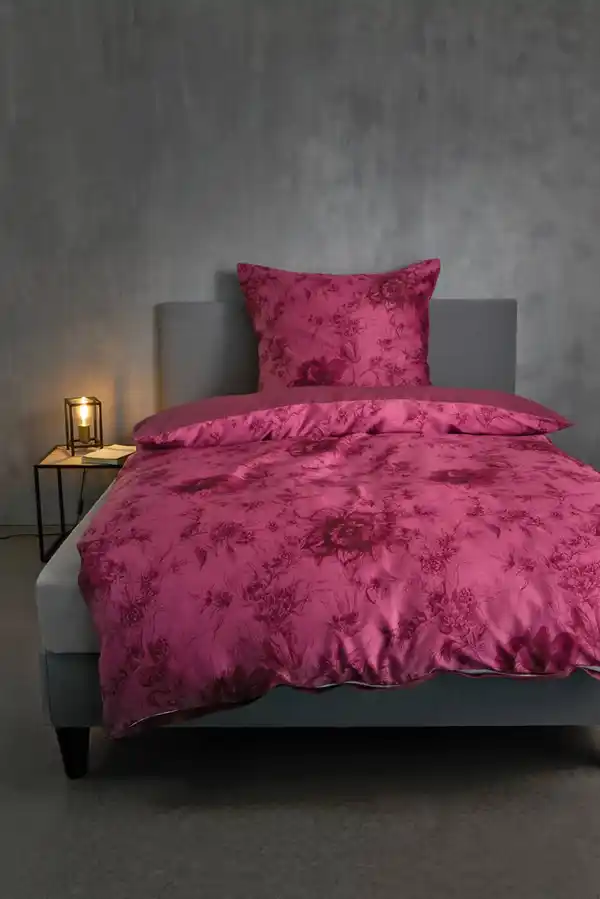 Bild 2 von LOOKS Mako-Satin-Bettwäsche-Set ca. 200 x 220 cm, 3-teilig