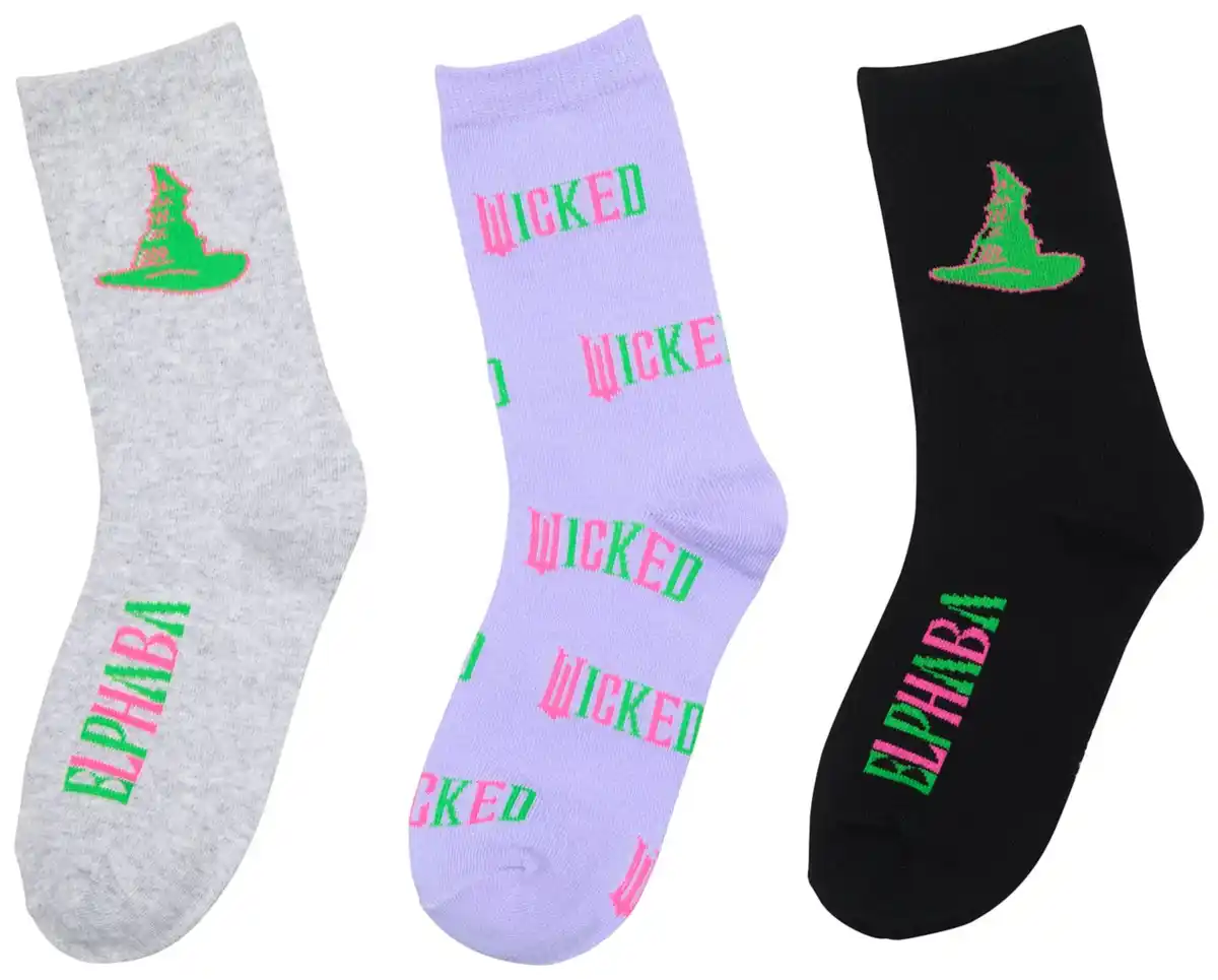 Bild 2 von Kinder-Socken »Wicked«, 3 Paar