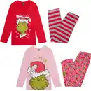 Bild 1 von Damen-Pyjama »The Grinch«, 2-teilig