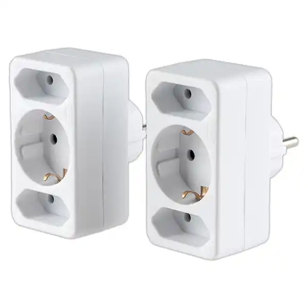 Bild 1 von Powertec Electric Adapterstecker 2er-Set