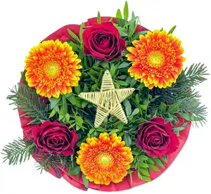 Geschenkstrauß Advent