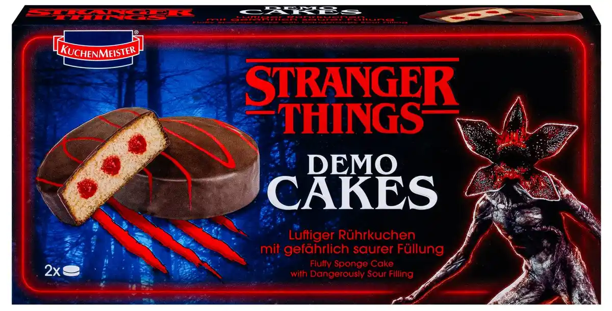 Bild 1 von KUCHENMEISTER »Stranger Things« Demo Cakes, 2 St. = 100-g-Packg.