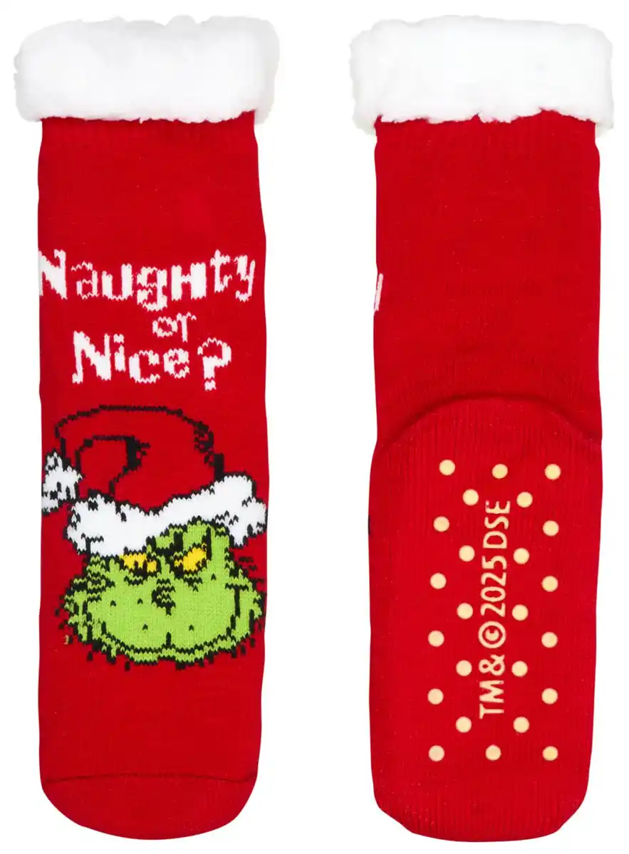 Bild 2 von Kinder-Kuschelsocken »The Grinch«, Paar