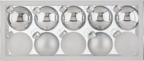 Bild 2 von LIV&BO® Weihnachtsbaumkugeln, 10-St.-Packg.