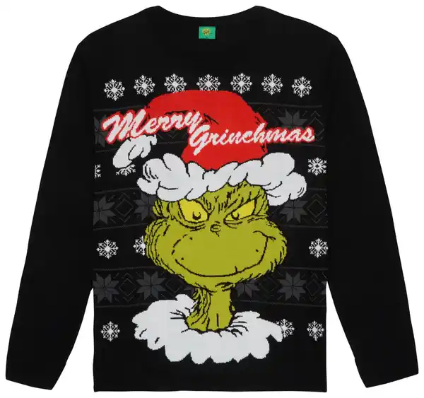 Bild 2 von Herren-Pullover »The Grinch«