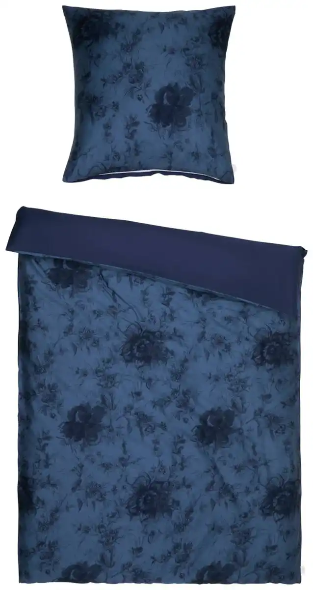 Bild 2 von LOOKS Mako-Satin-Bettwäsche-Set ca. 135 x 200 cm, 2-teilig