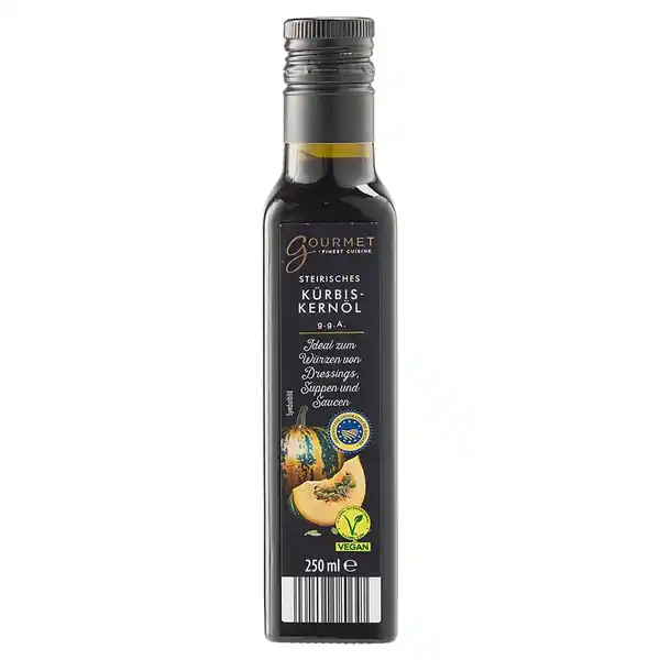 Bild 1 von GOURMET FINEST CUISINE Steirisches Kürbiskernöl 250ml