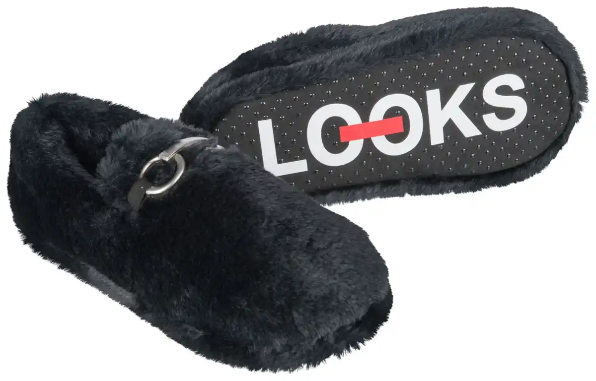 Bild 3 von LOOKS Damen-Hausschuhe, Paar