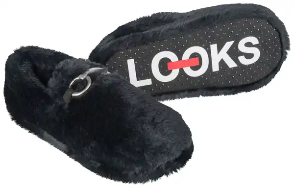 Bild 3 von LOOKS Damen-Hausschuhe, Paar
