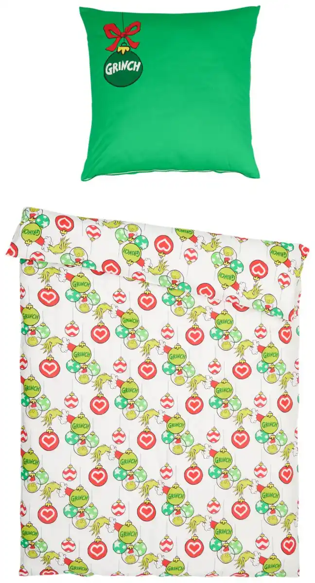 Bild 2 von Bettwäsche-Set »The Grinch«, 2-teilig