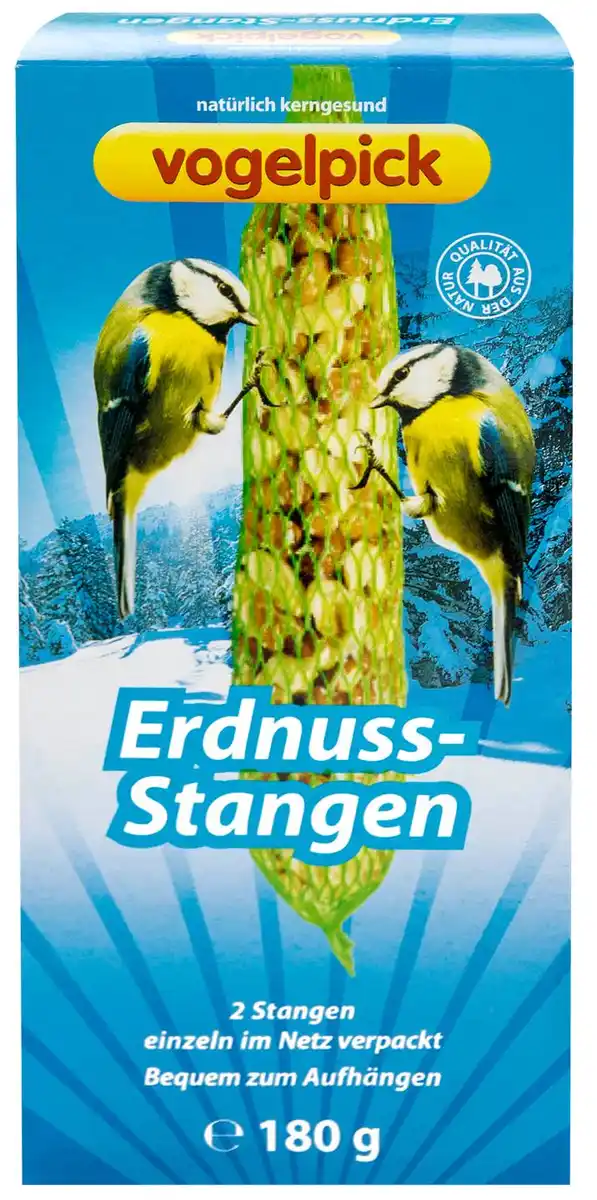 Bild 1 von VOGELPICK Erdnuss-Stangen, 2 St. = 180-g-Packg.