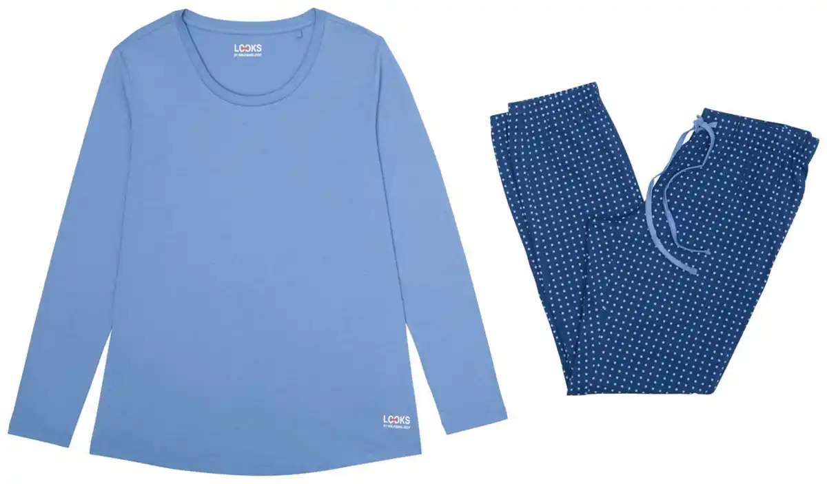 Bild 3 von LOOKS Damen-Pyjama, 2-teilig