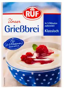 RUF Grießbrei oder Milchreis, 92 - 125-g-Packg.
