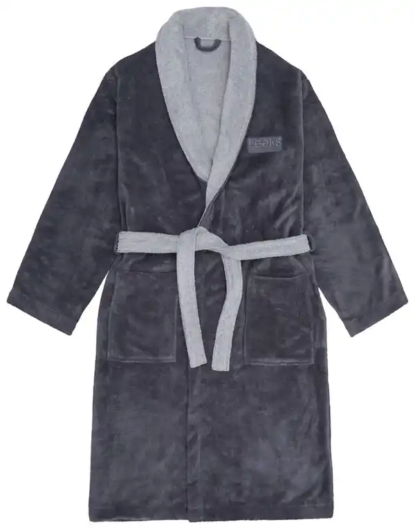 Bild 1 von LOOKS Herren-Bademantel »Doubleface«