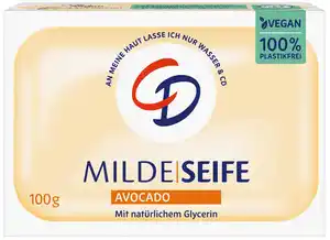 CD Milde Seife Avocado, 100-g-Stück