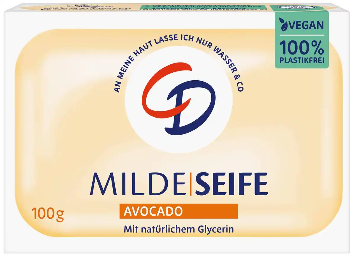 Bild 1 von CD Milde Seife Avocado, 100-g-Stück