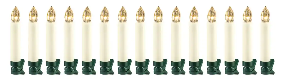 Bild 3 von LIV&BO® LED-Weihnachtsbaumkerzen kabellos, 15-St.-Packg.