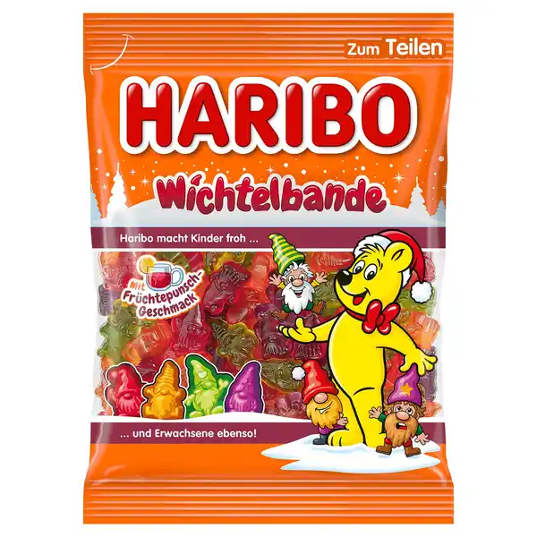 Bild 1 von HARIBO Weihnachten, Wichtelbande 200g