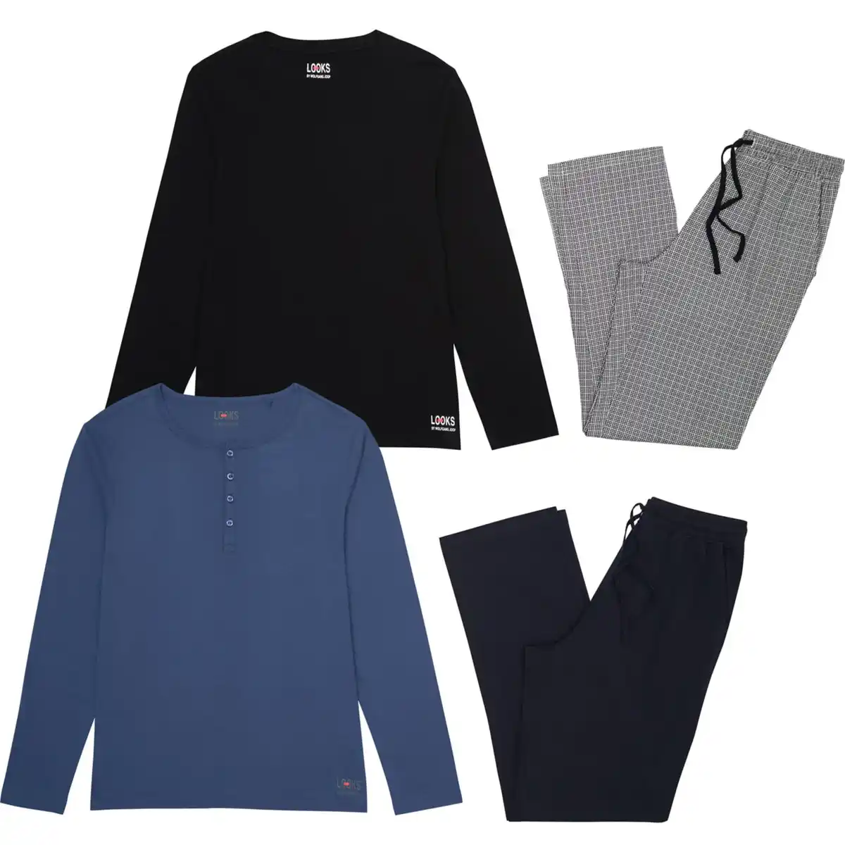 Bild 1 von LOOKS Herren-Pyjama, 2-teilig