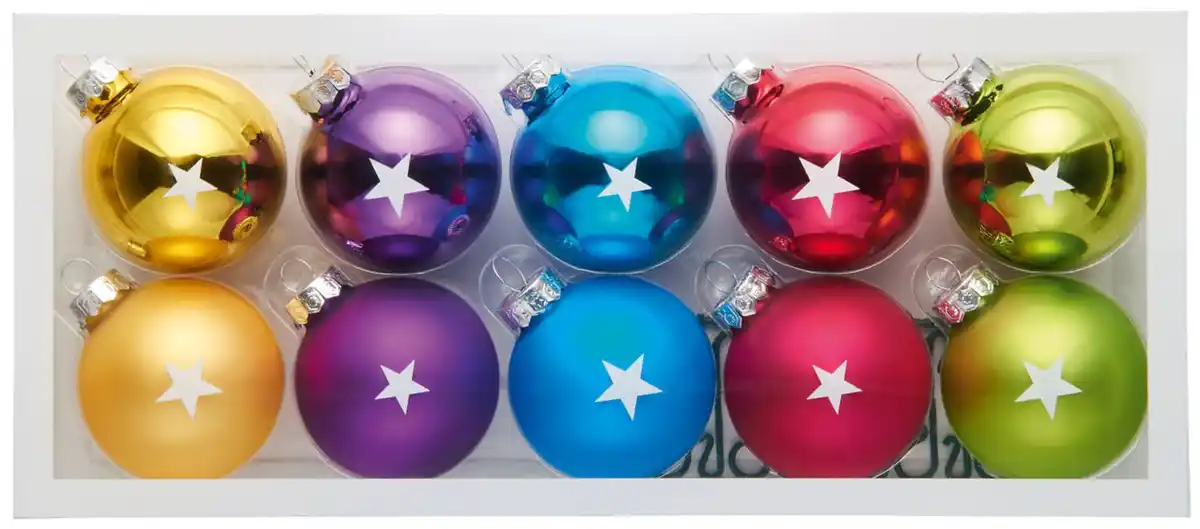 Bild 3 von LIV&BO® Weihnachtsbaumkugeln, 10-St.-Packg.