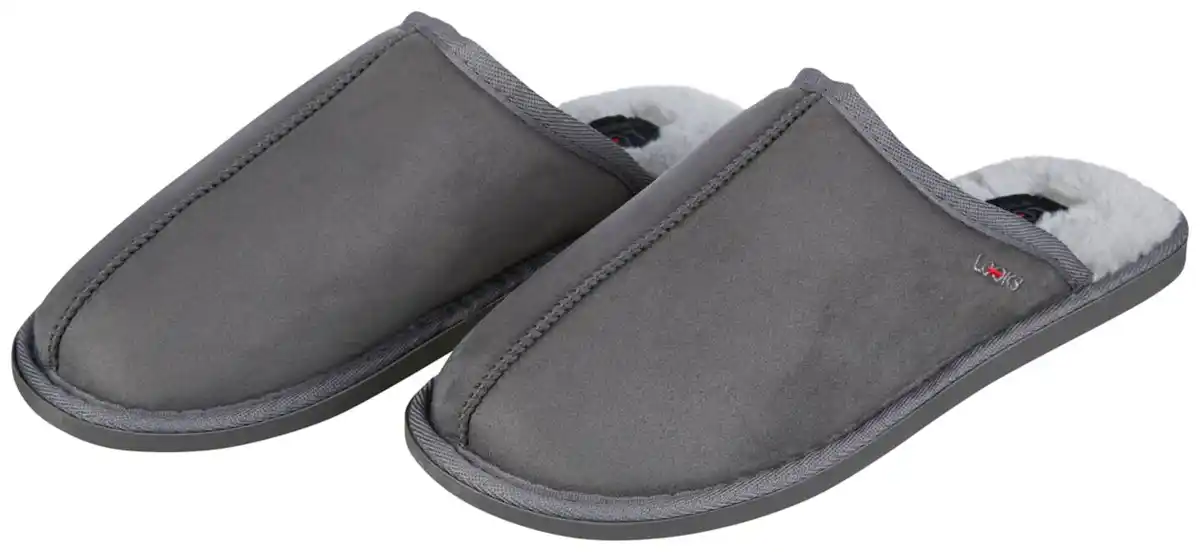 Bild 3 von LOOKS Herren-Hausschuhe, Paar
