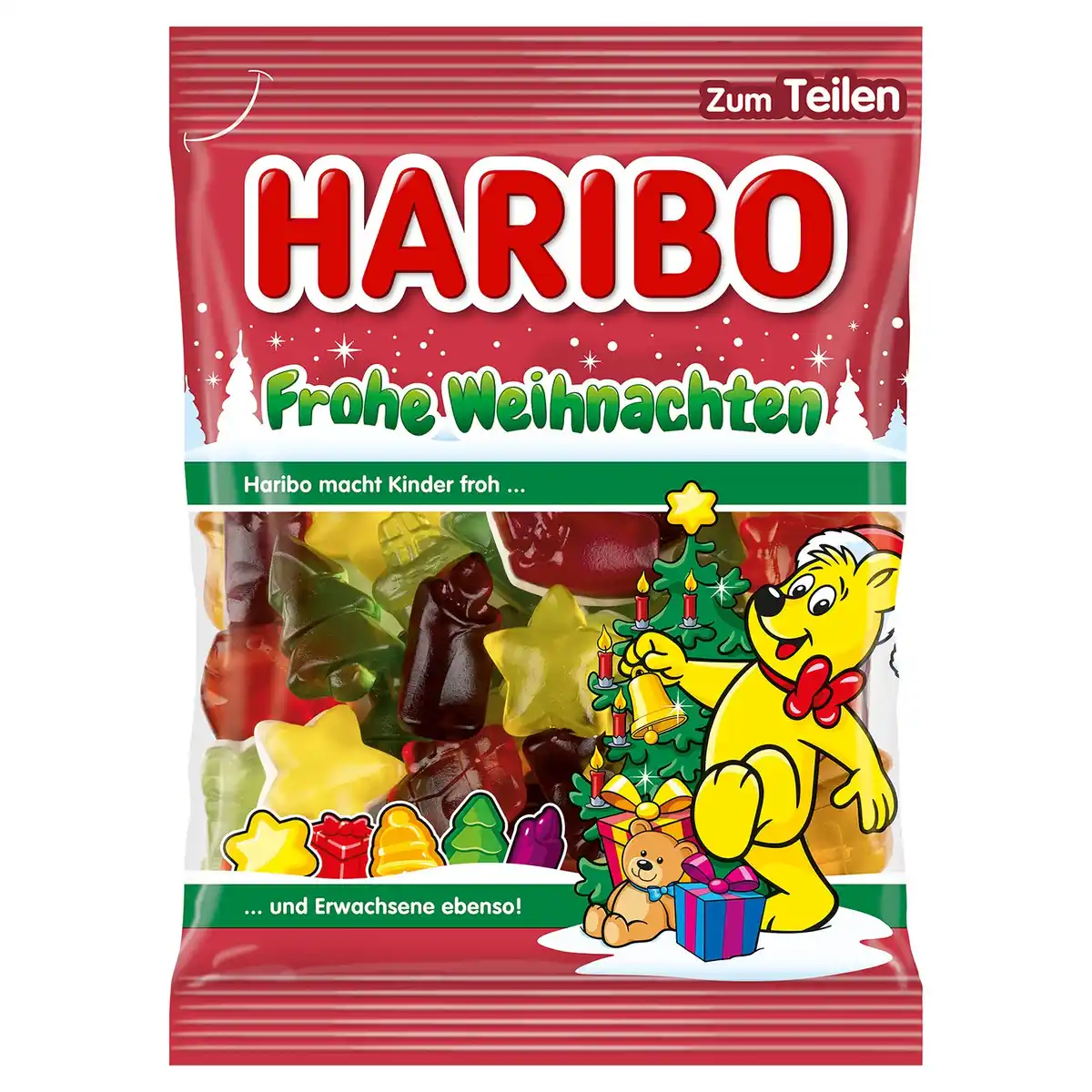 Bild 1 von HARIBO Weihnachten, Frohe Weihnachten 200g