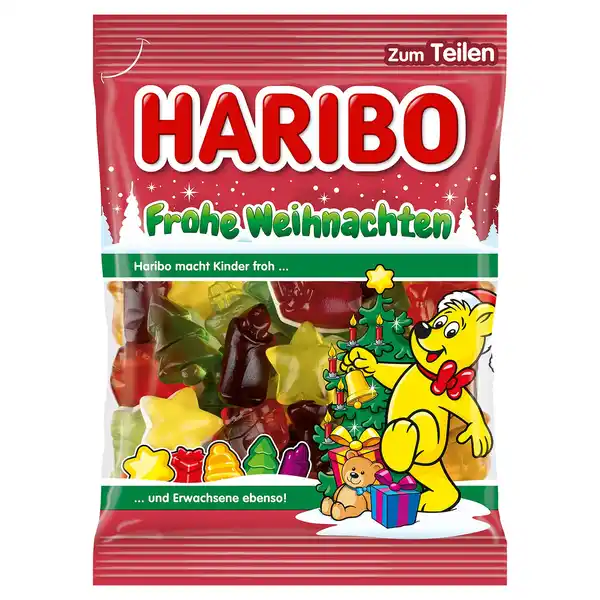 Bild 1 von HARIBO Weihnachten, Frohe Weihnachten 200g