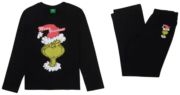 Bild 2 von Kinder-Pyjama »The Grinch«, 2-teilig