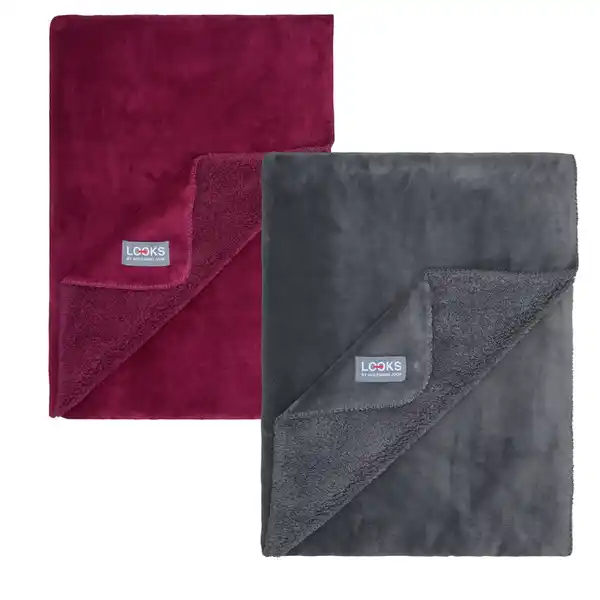 Bild 1 von LOOKS Kuscheldecke »Teddy-Fleece«