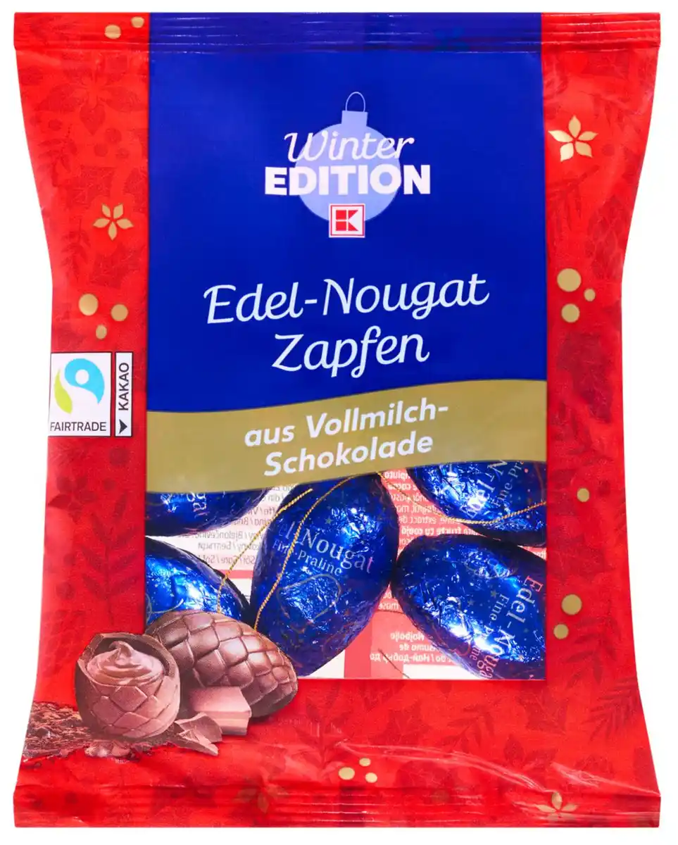 Bild 1 von K-WINTER EDITION Edel-Nougat-Zapfen, 150-g-Packg.