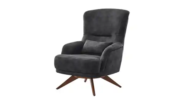 Bild 1 von Fernsehsessel anthrazit Stoffbezug - ALBERTO