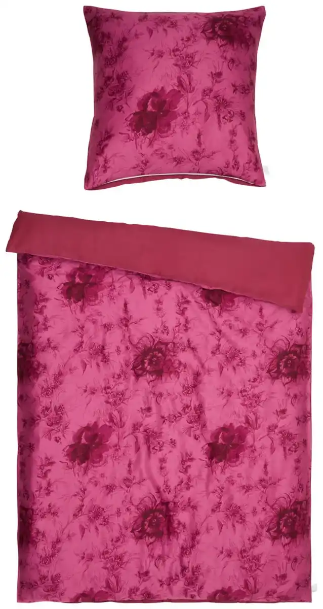 Bild 3 von LOOKS Mako-Satin-Bettwäsche-Set ca. 135 x 200 cm, 2-teilig