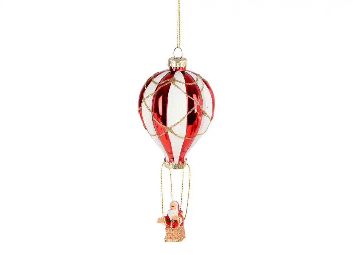 Bild 1 von Weihnachtsbaumkugel 'Heißluftballon' ca. H 18cm