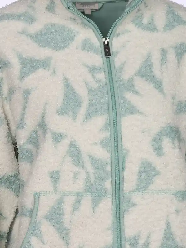 Bild 3 von Damen Teddy-Cardigan im Blouson Style Blau